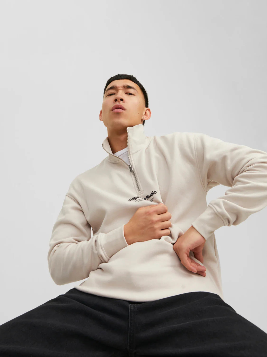 JORVESTERBRO SWEAT QUARTER ZIP HN NOOS