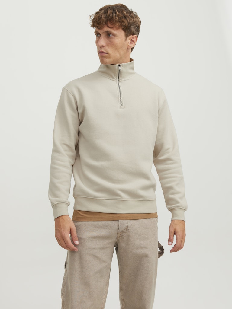 JJEBRADLEY SWEAT HALF ZIP NOOS