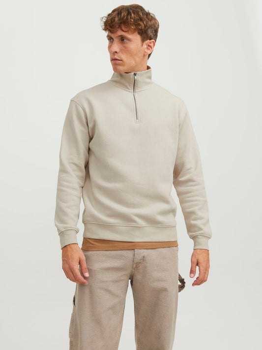 JJEBRADLEY SWEAT HALF ZIP NOOS
