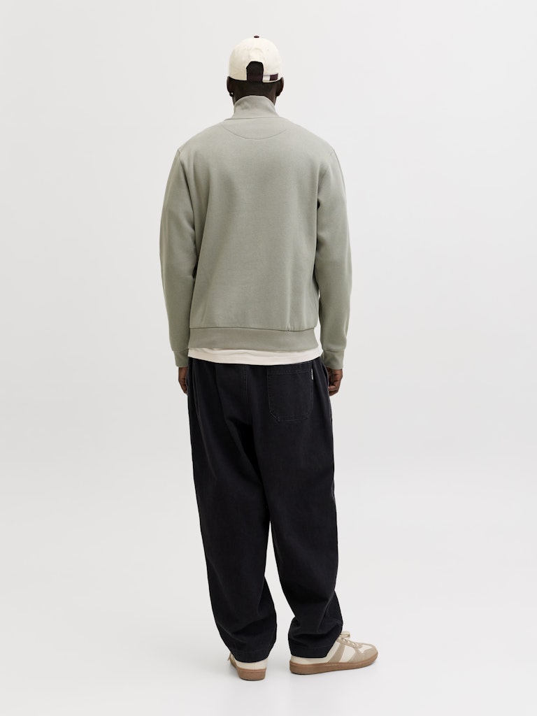 JJEBRADLEY SWEAT HALF ZIP NOOS