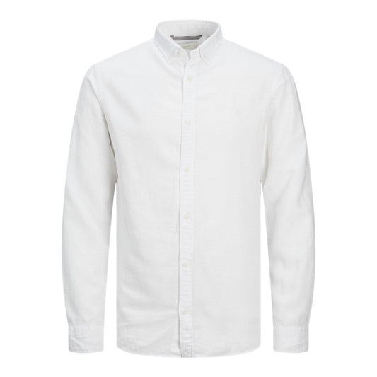 JPRCCMAZE LINEN SHIRT L/S BUTTON DOWN LN