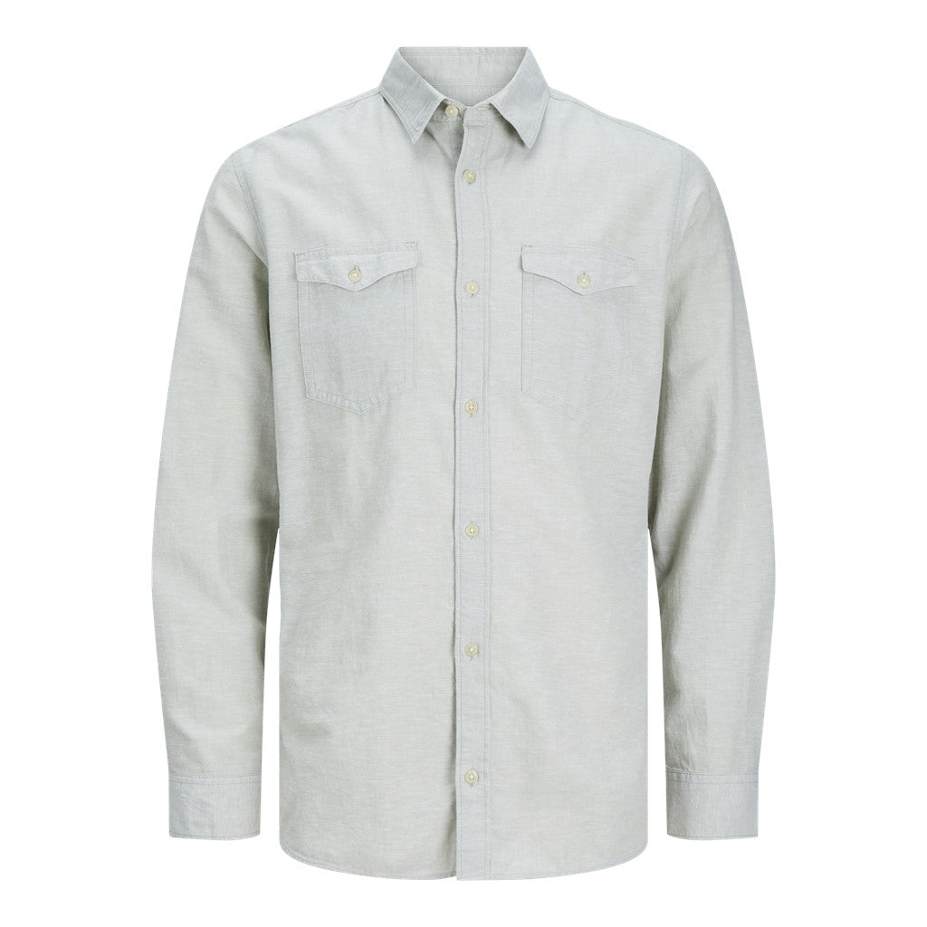 JCOSHERIDAN LINEN BLEND SHIRT LS