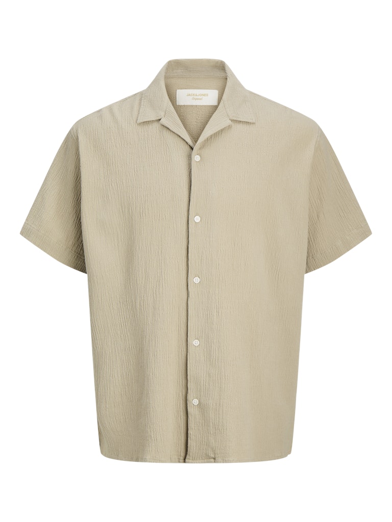 JORLUKE CRINKLE RESORT SHIRT SS SN