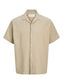 JORLUKE CRINKLE RESORT SHIRT SS SN