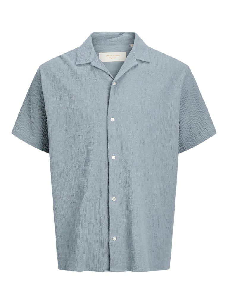 JORLUKE CRINKLE RESORT SHIRT SS SN