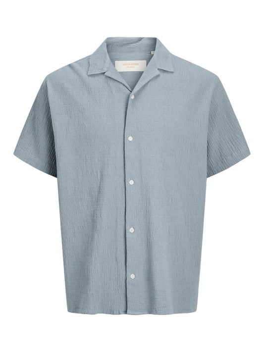 JORLUKE CRINKLE RESORT SHIRT SS SN