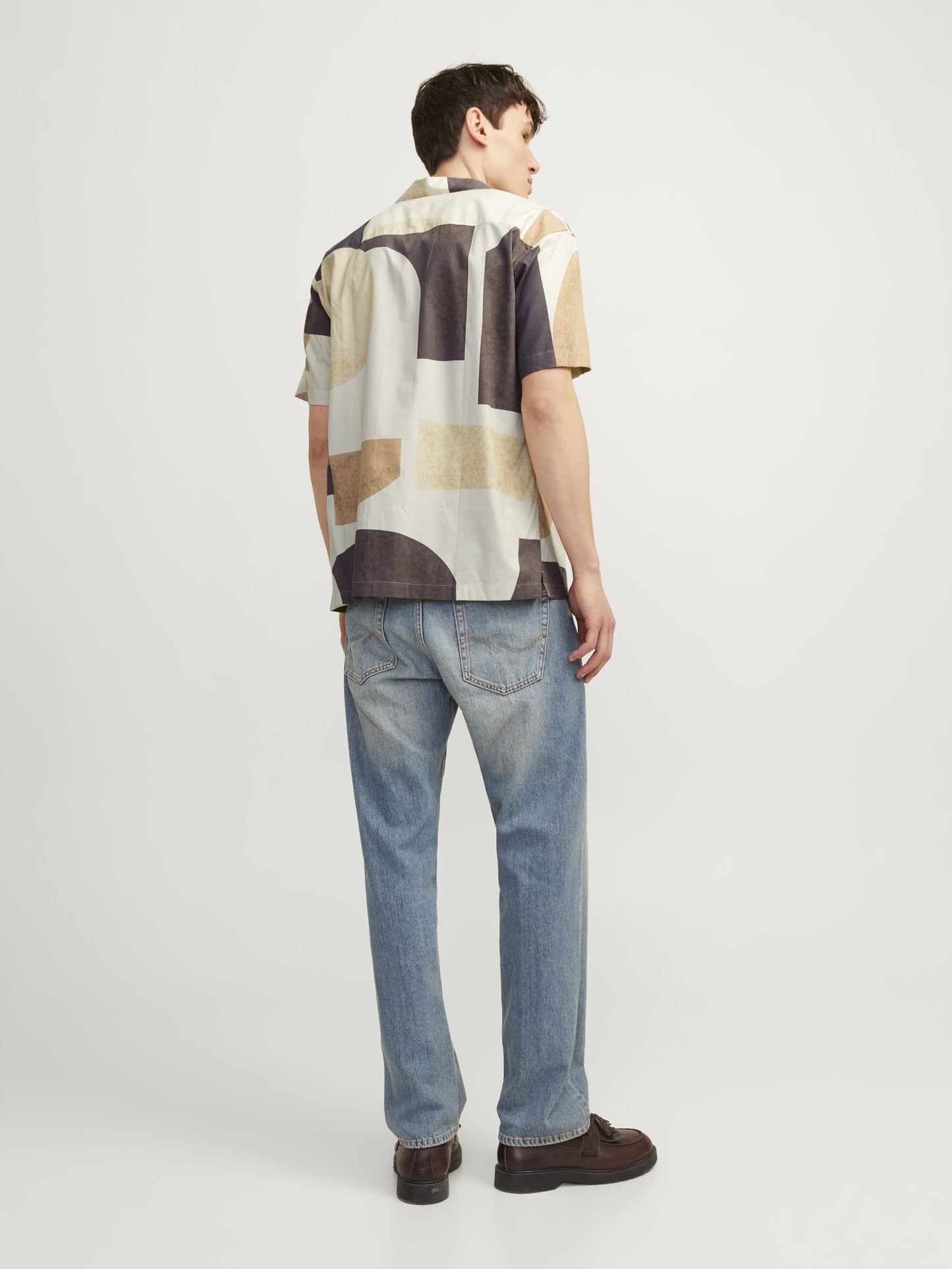 JPRBLACARNABY PRINT RESORT SHIRT S/S