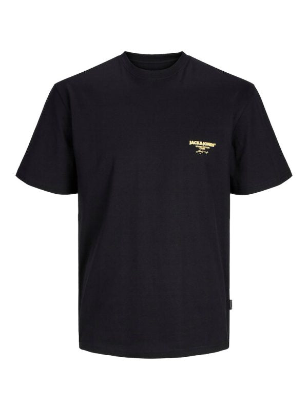 JORBORA BRANDING TEE SS CREW NECK BLK