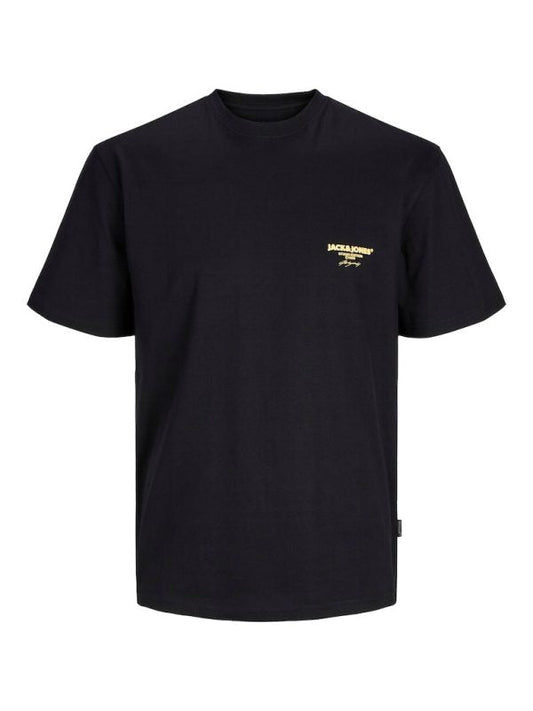 JORBORA BRANDING TEE SS CREW NECK BLK