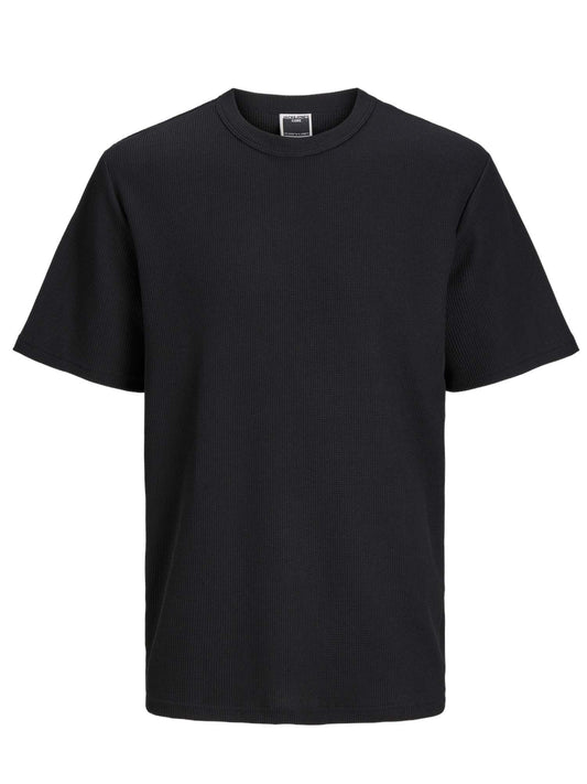 JCOWAFFLE OVERSIZE TEE SS CREW NECK