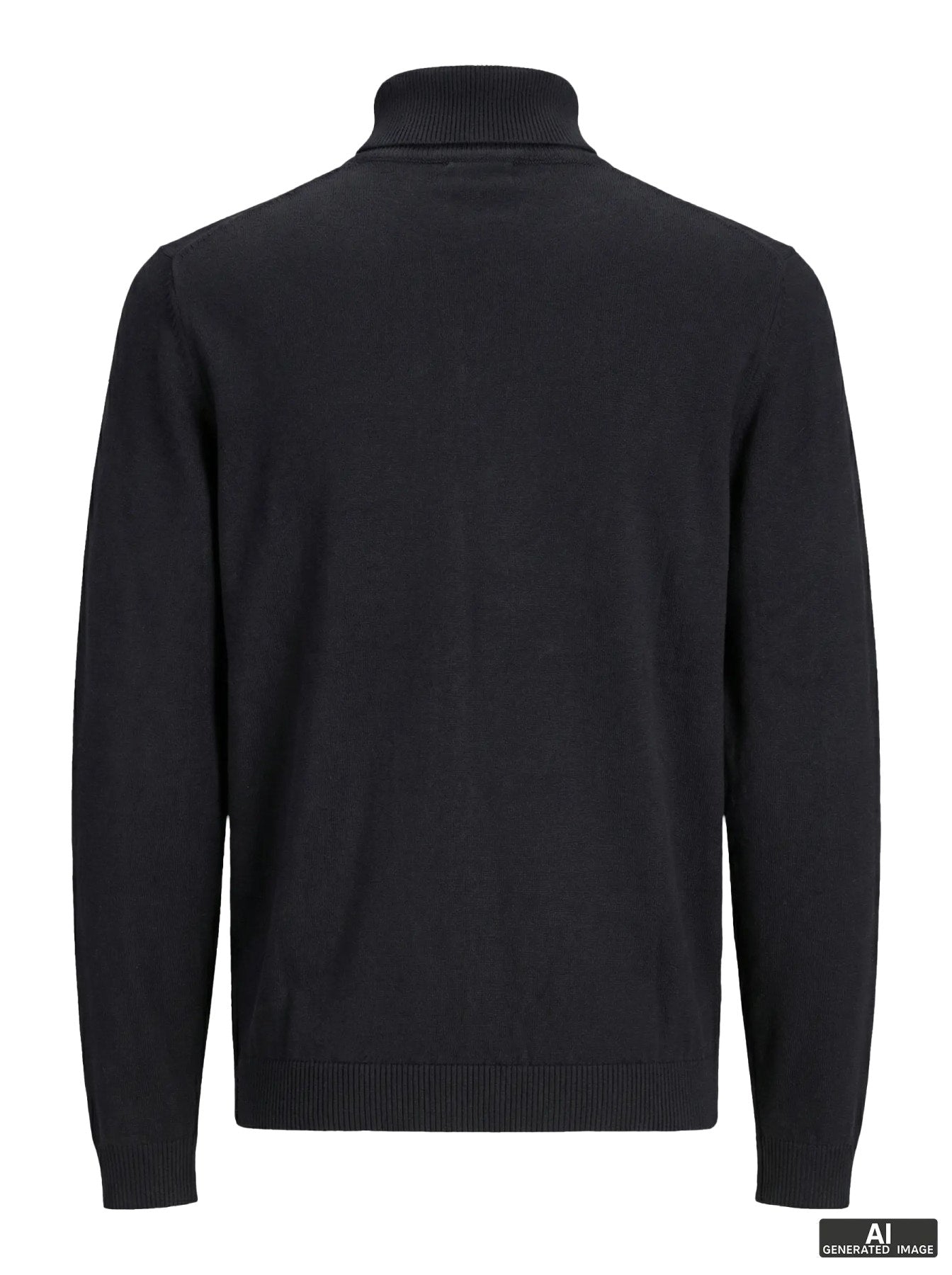 Basic Knit Roll Neck