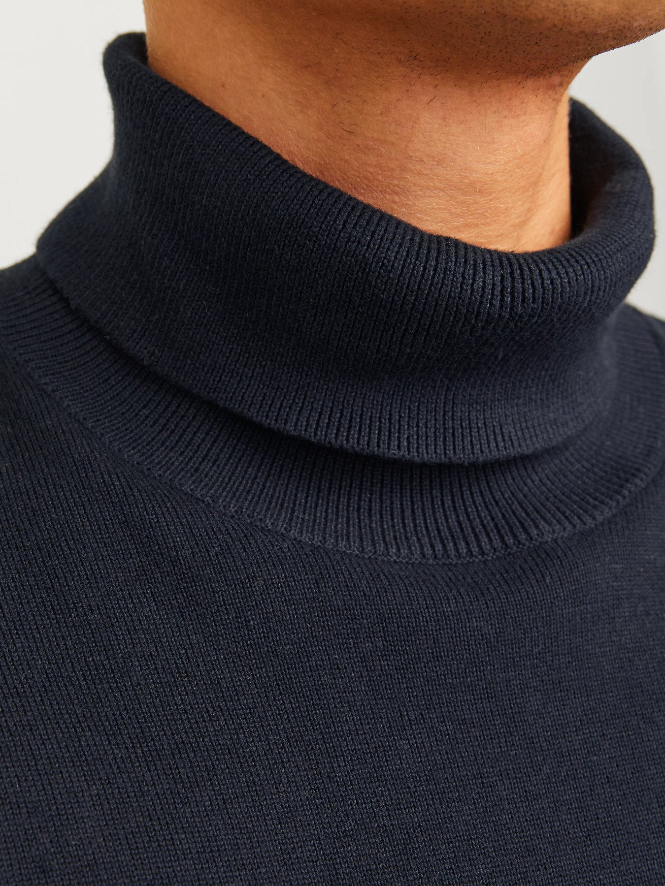 Basic Knit Roll Neck