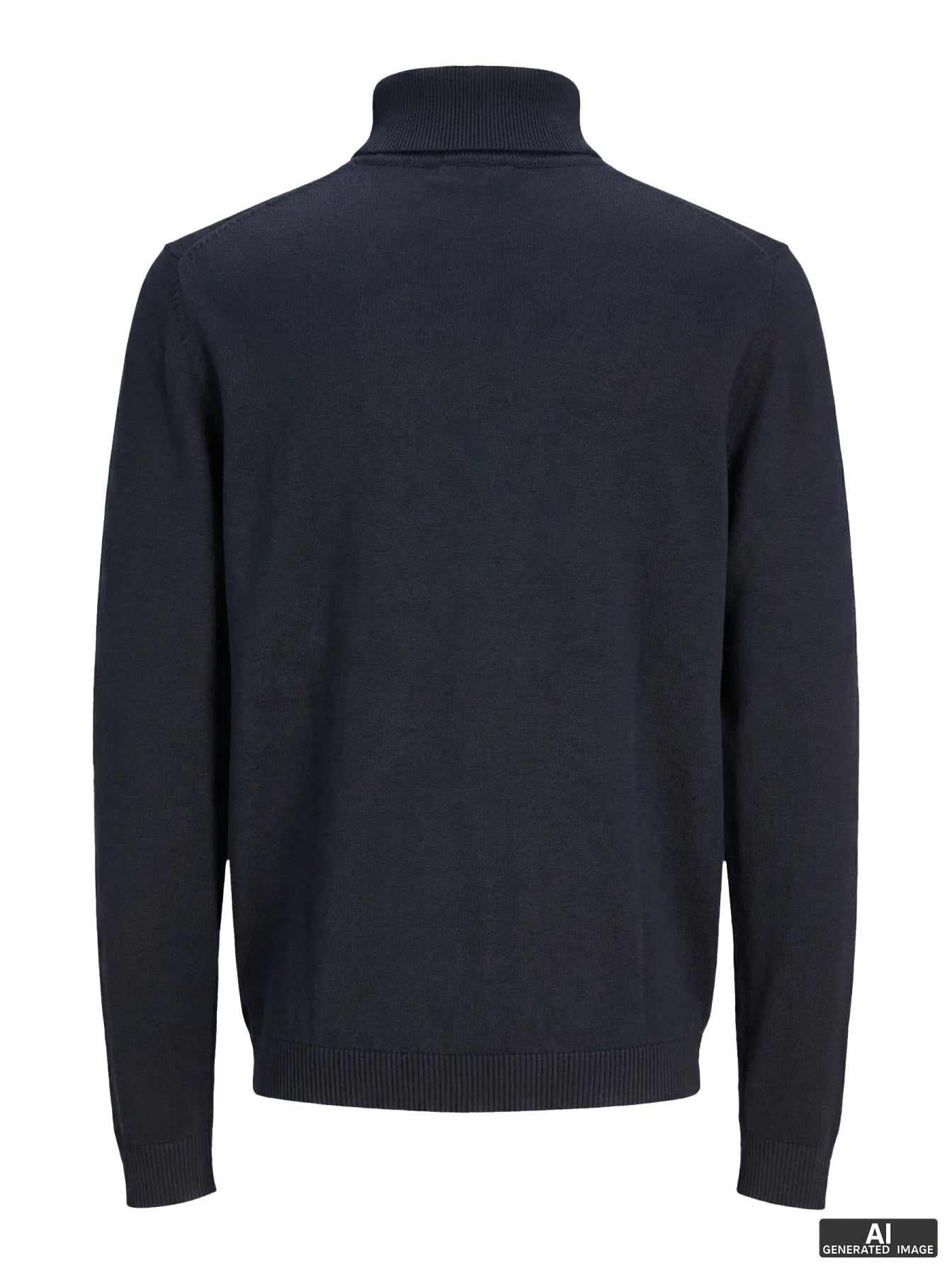 Basic Knit Roll Neck