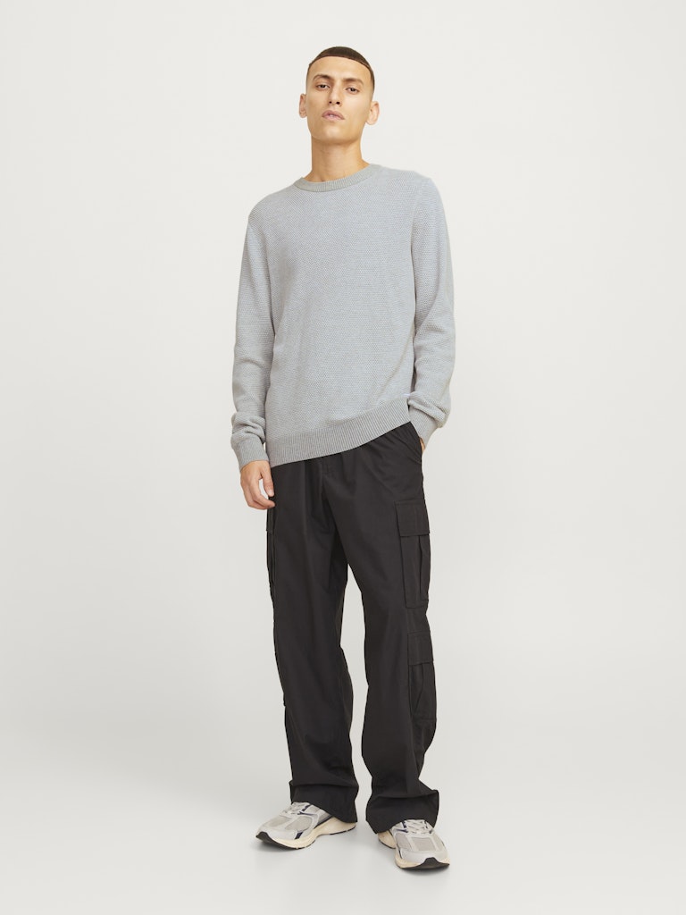 JJEGLOBE KNIT CREW NECK NOOS