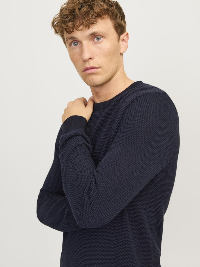JJEGLOBE KNIT CREW NECK NOOS