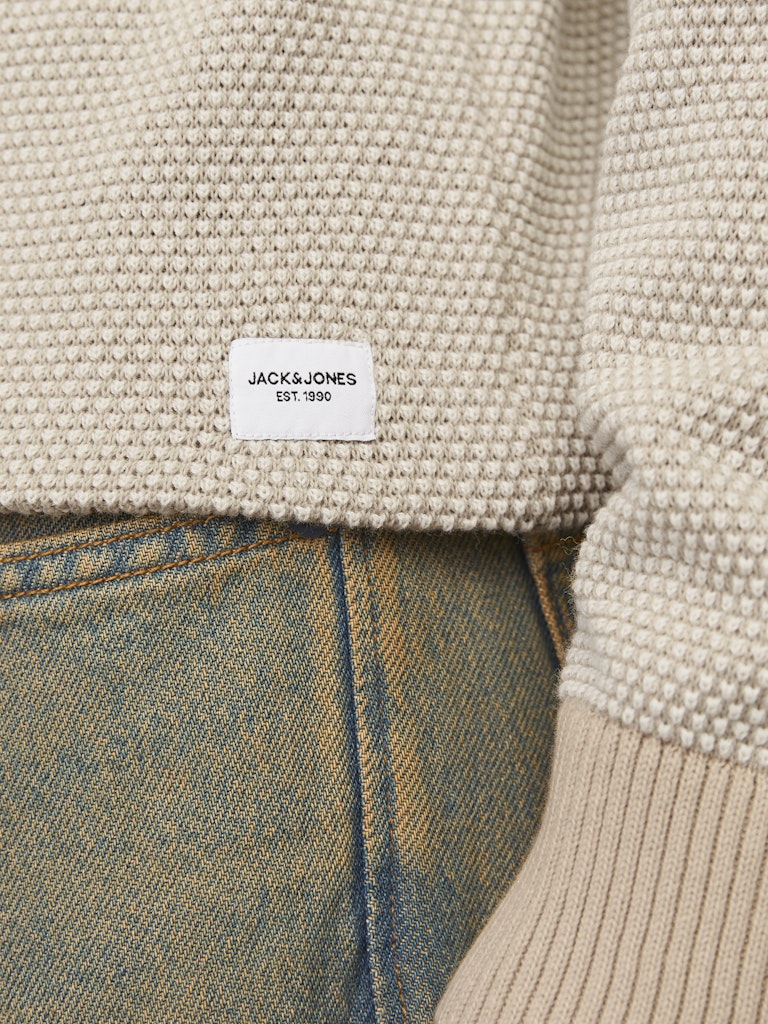 JJEGLOBE KNIT CREW NECK NOOS