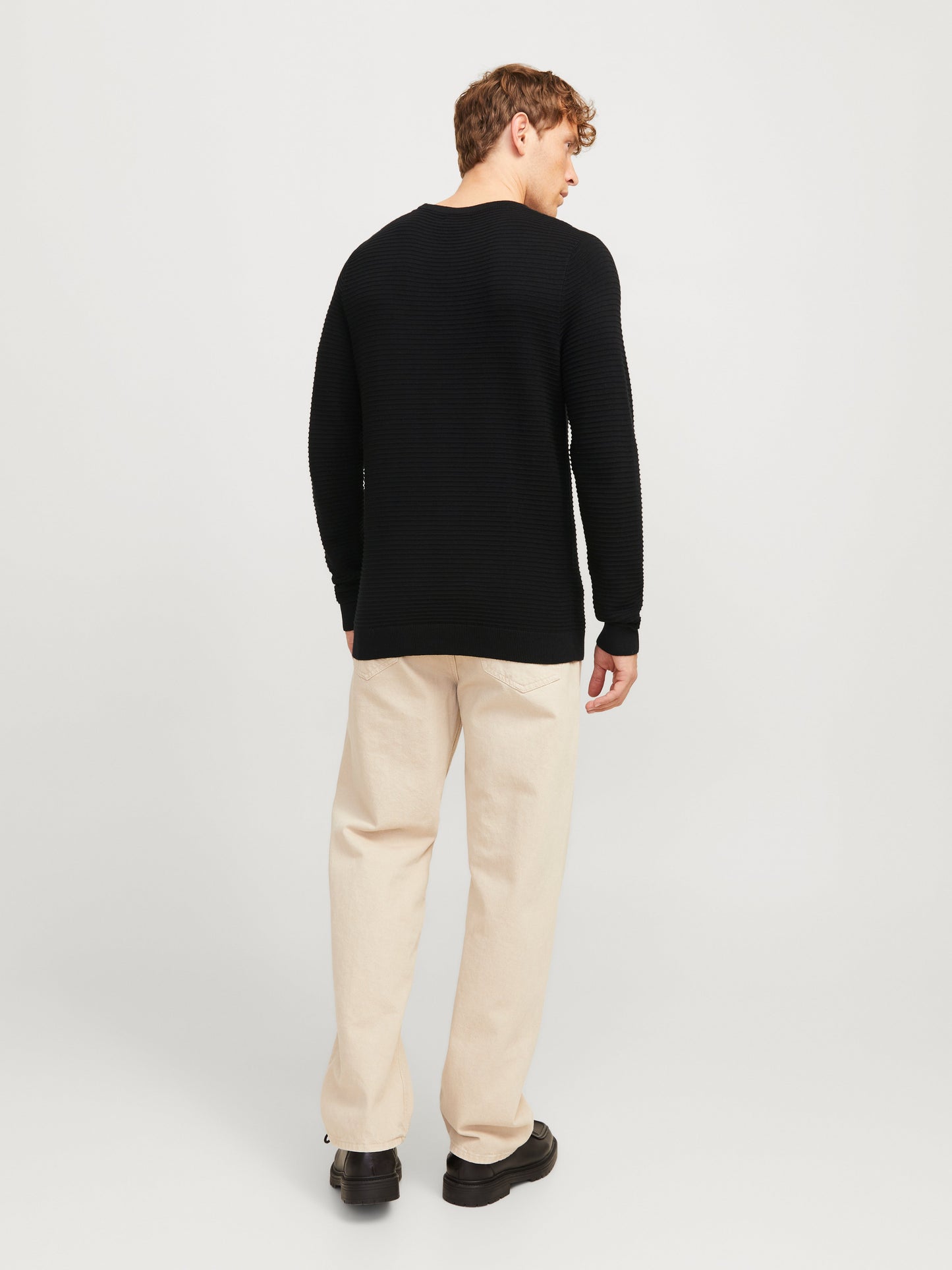 JJOTTO KNIT CREW NECK LN