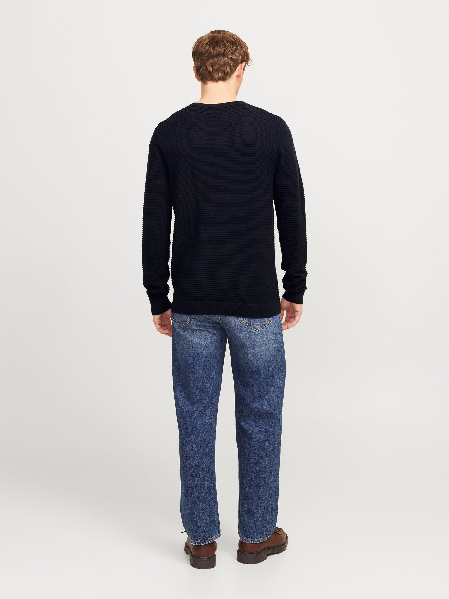 JJOTTO KNIT CREW NECK LN