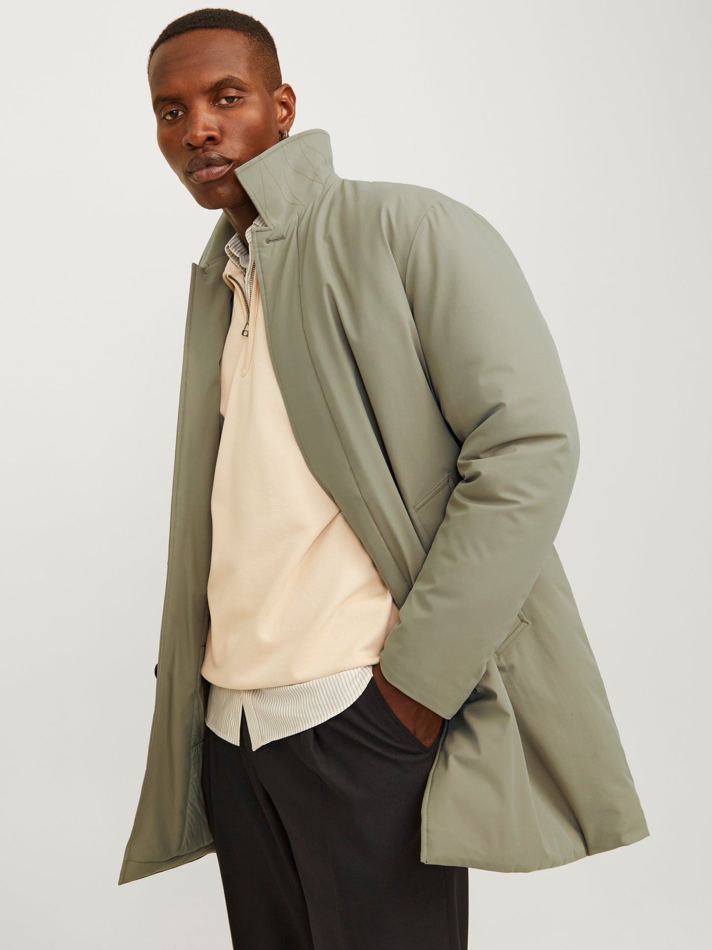 JPRCCCITY PADDED MAC COAT