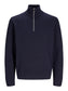 JPRBLAMILANO STITCH KNIT HALF ZIP SN