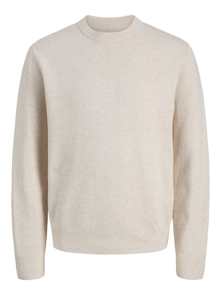JPRBLAMILANO STITCH KNIT CREW NECK SN