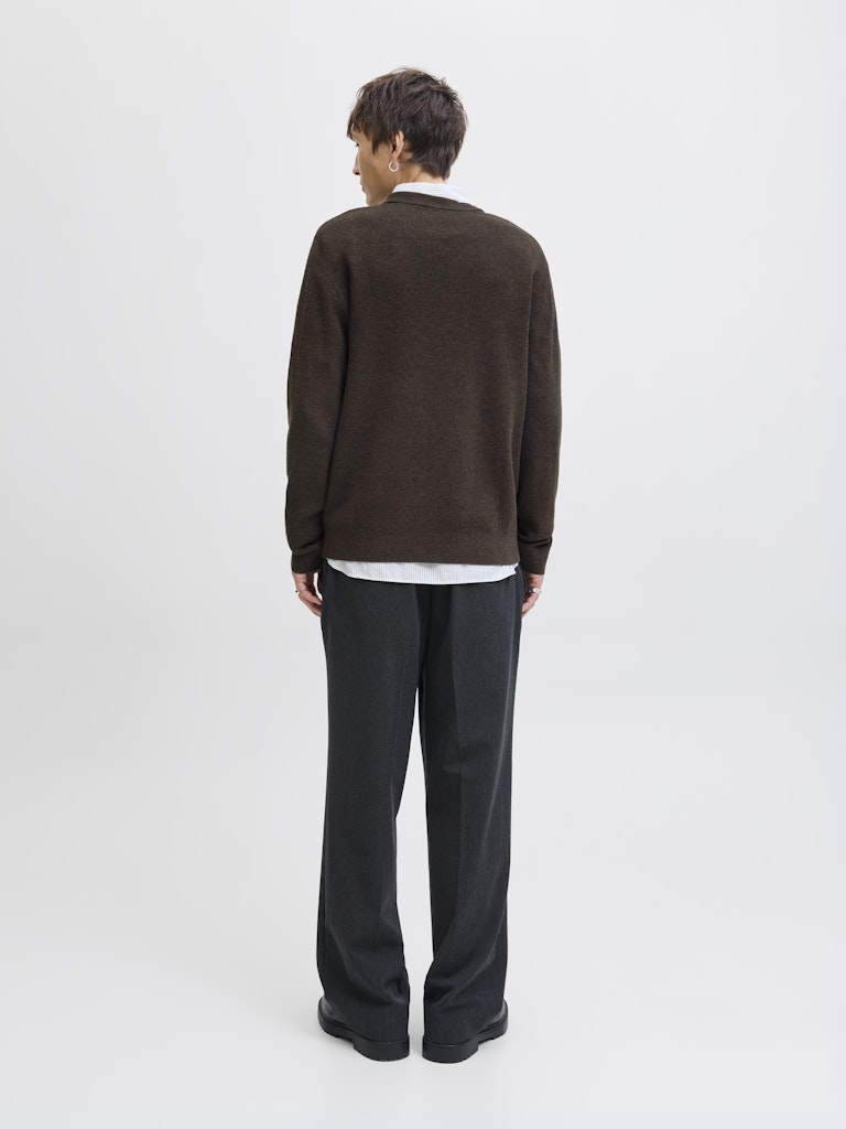 JPRBLAMILANO STITCH KNIT CREW NECK SN