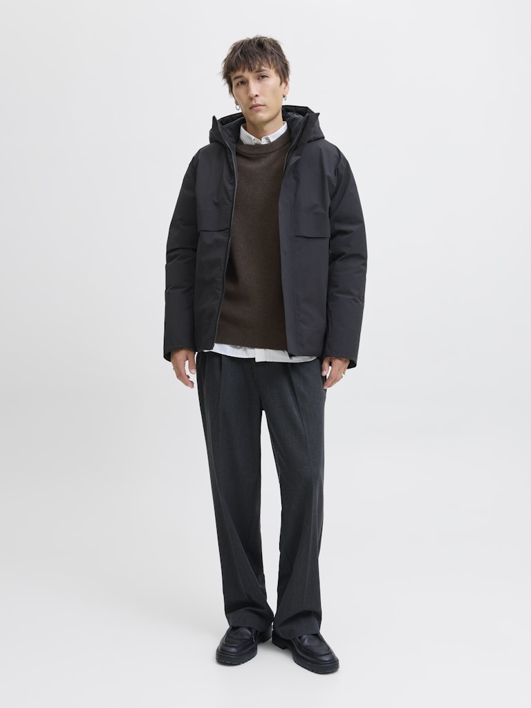 JPRBLAMILANO STITCH KNIT CREW NECK SN