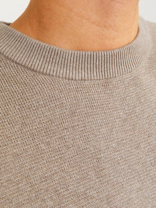JPRBLAMILANO STITCH KNIT CREW NECK SN