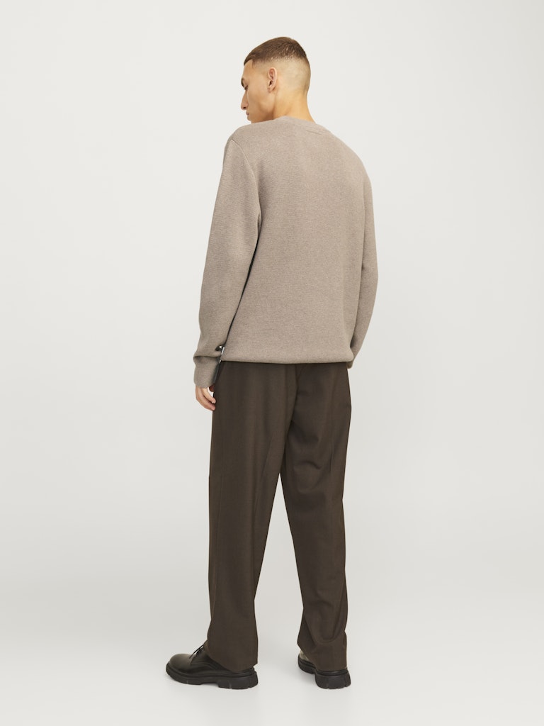 JPRBLAMILANO STITCH KNIT CREW NECK SN