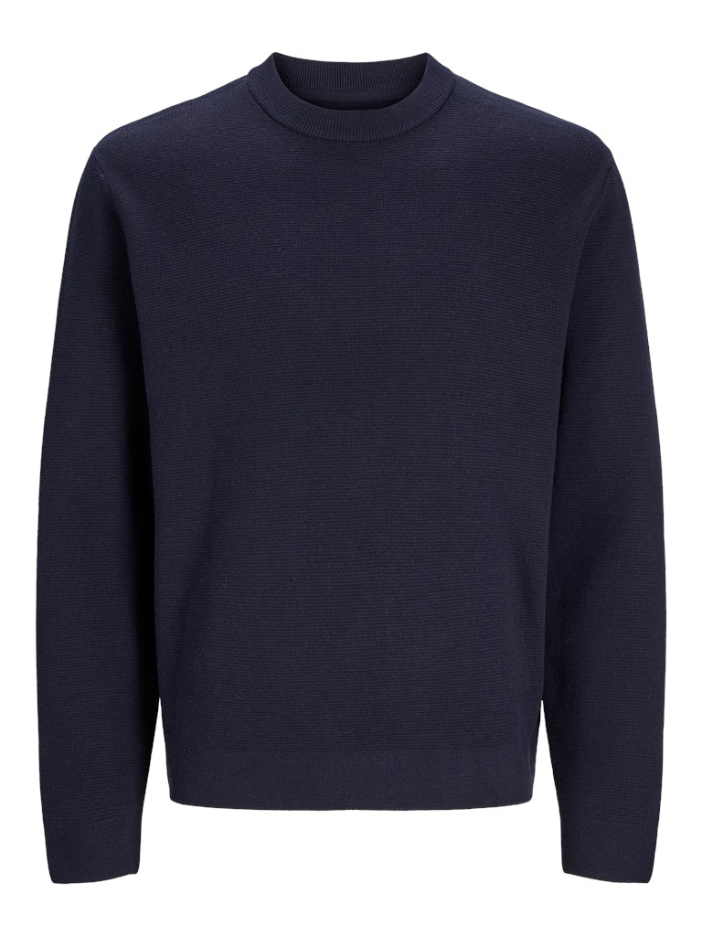 JPRBLAMILANO STITCH KNIT CREW NECK SN