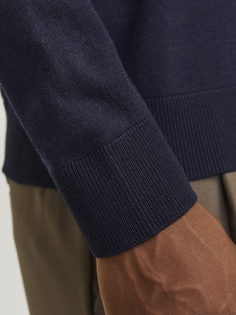 JPRBLAMILANO STITCH KNIT CREW NECK SN