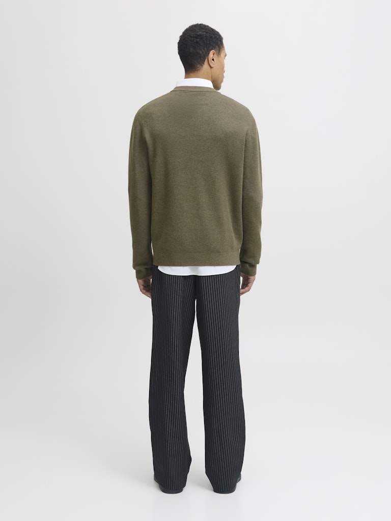JPRBLAMILANO STITCH KNIT CREW NECK SN