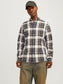 JPRBLUBROOK CHECK STRUCTURE L/S SHIRT SN