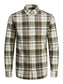 JPRBLUBROOK CHECK STRUCTURE L/S SHIRT SN