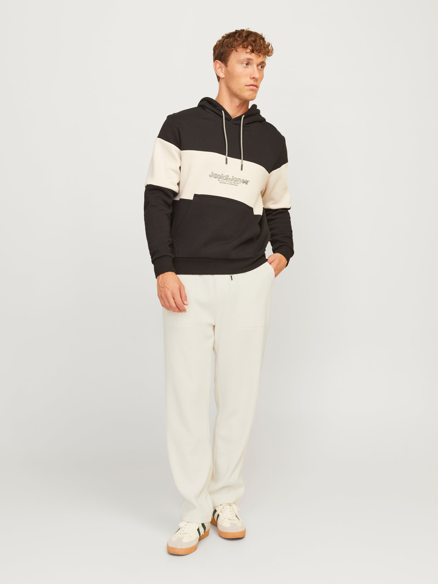 JPSTKANE JJRICK PLISSE SWEAT PANTS LN