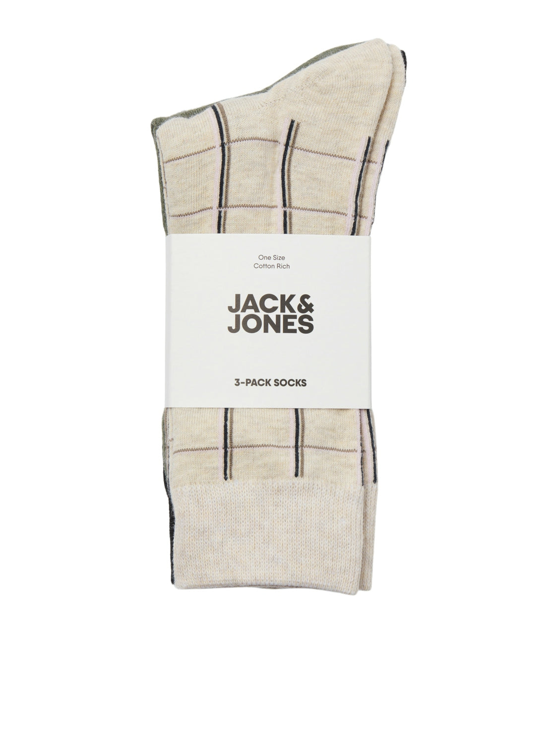 JACARTHUR SOCKS 3 PACK SN