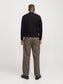 JJEEMIL KNIT POLO HALF ZIP LS NOOS