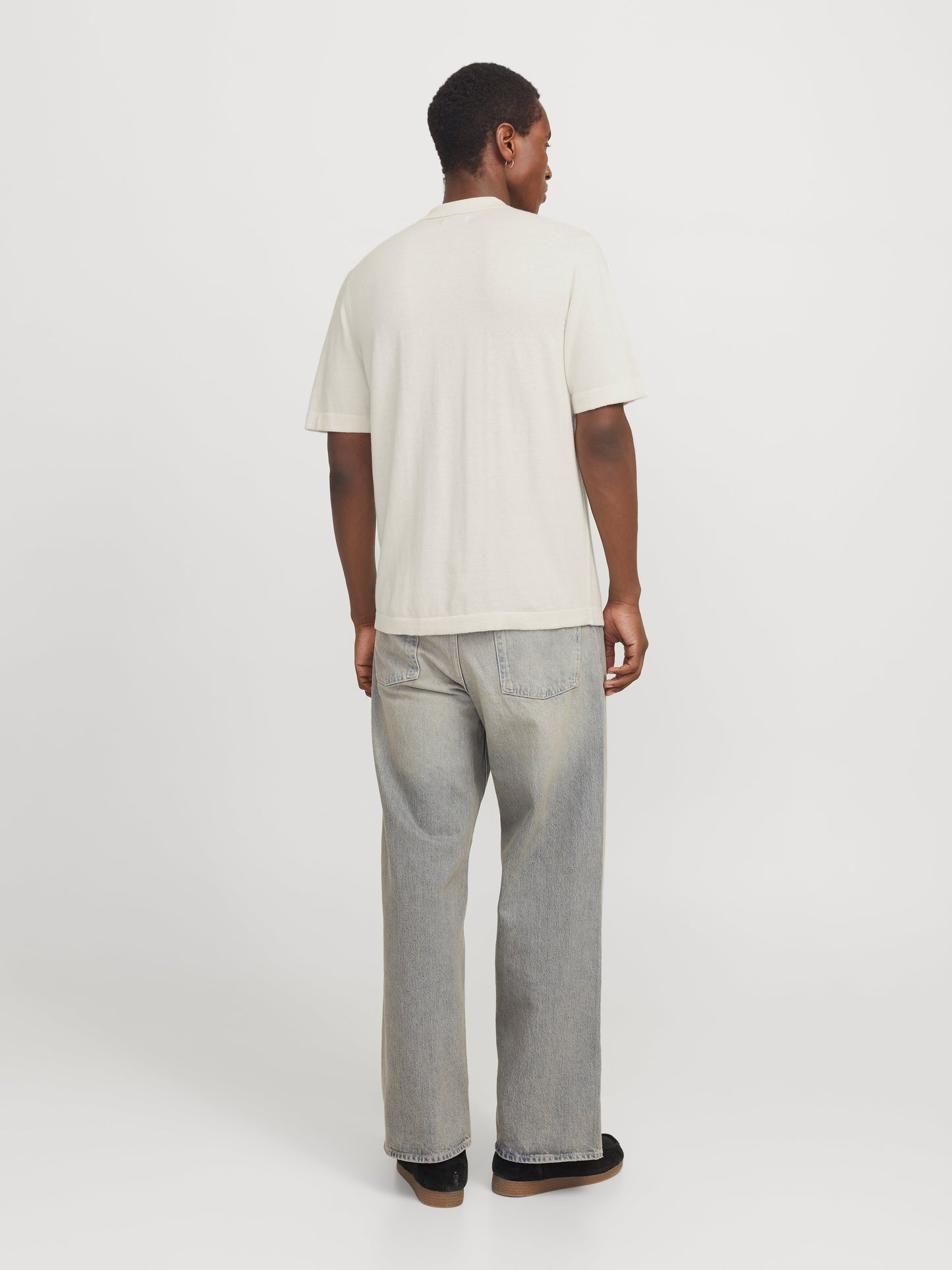 JJEEMIL KNIT RELAXED POLO SS SN