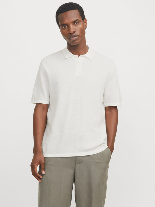 JJEGEORGE KNIT POLO SS SN