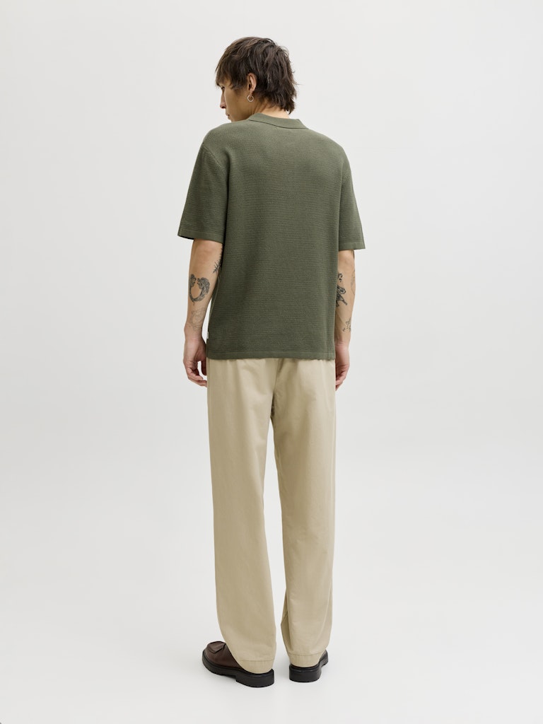 JJEGEORGE KNIT POLO SS SN