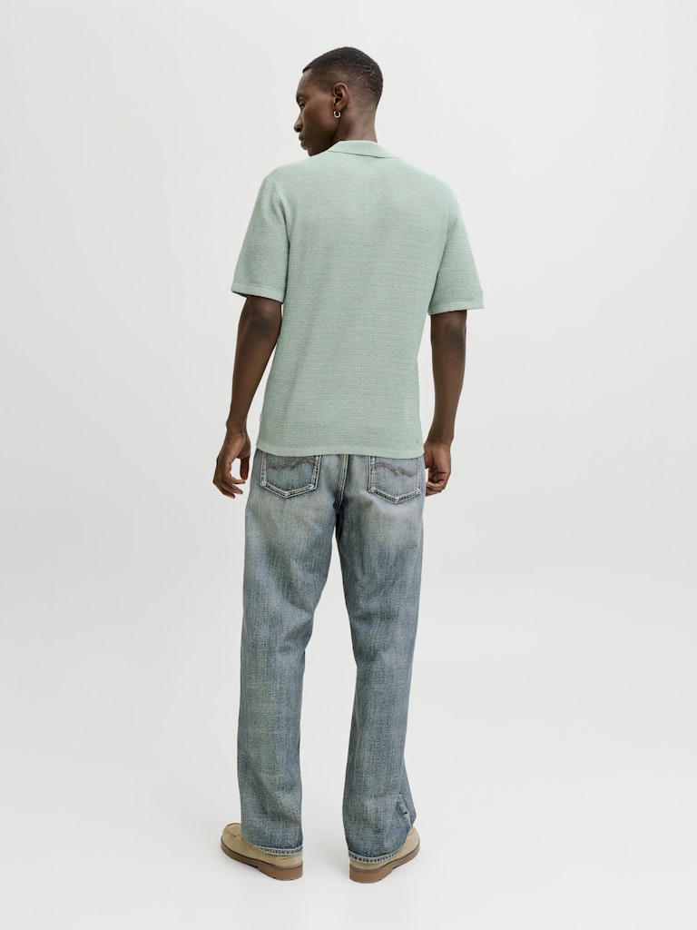 JJEGEORGE KNIT POLO SS SN