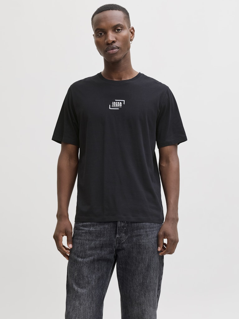 JJCORP GRAPHIC TEE SS O-NECK LN