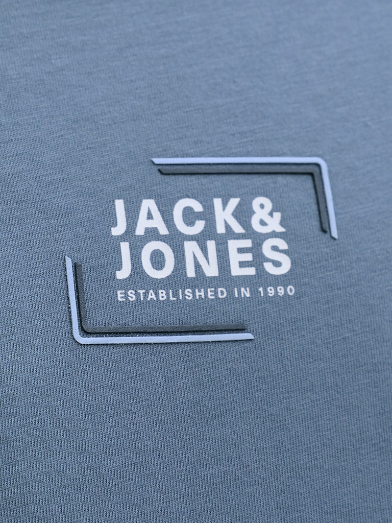 JJCORP GRAPHIC TEE SS O-NECK LN