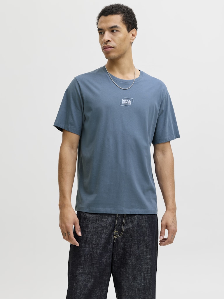 JJCORP GRAPHIC TEE SS O-NECK LN