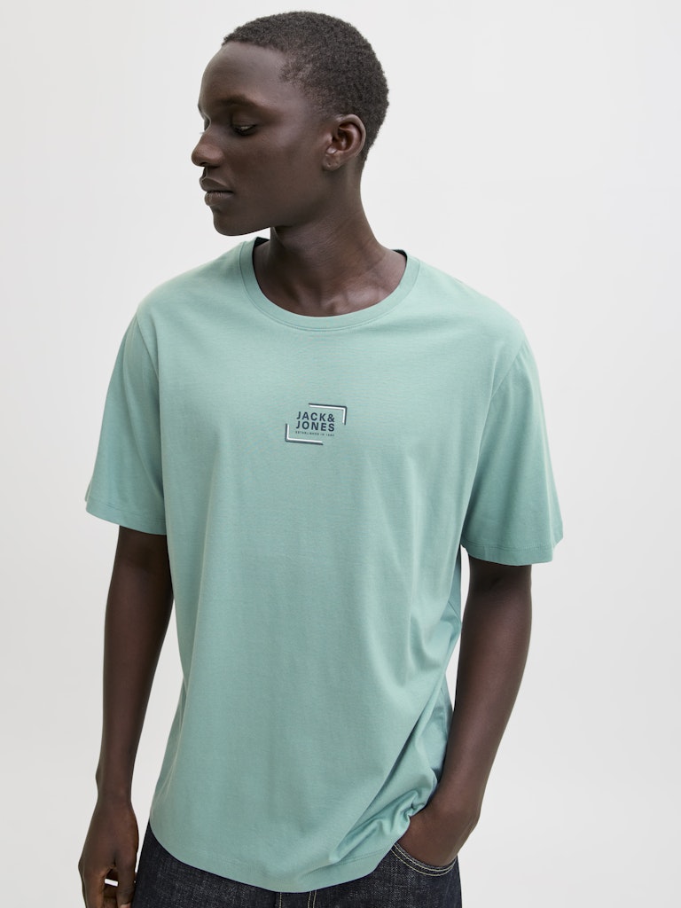 JJCORP GRAPHIC TEE SS O-NECK LN