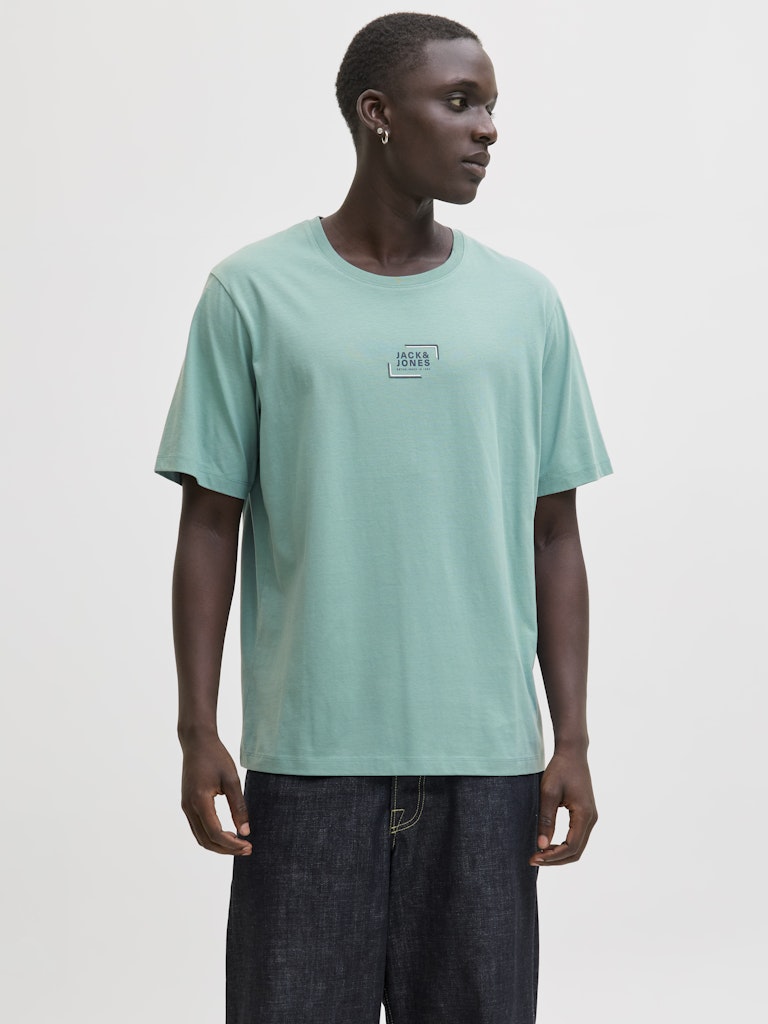 JJCORP GRAPHIC TEE SS O-NECK LN