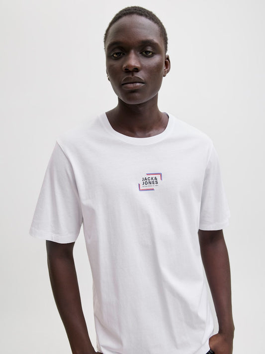 JJCORP GRAPHIC TEE SS O-NECK LN