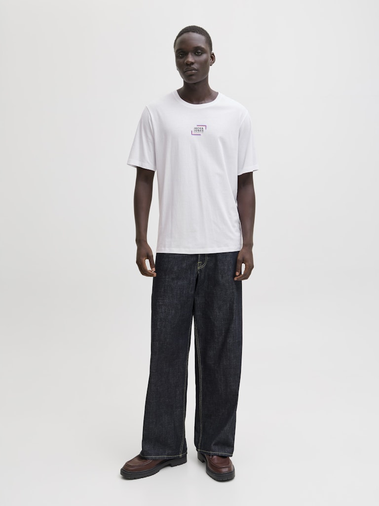 JJCORP GRAPHIC TEE SS O-NECK LN