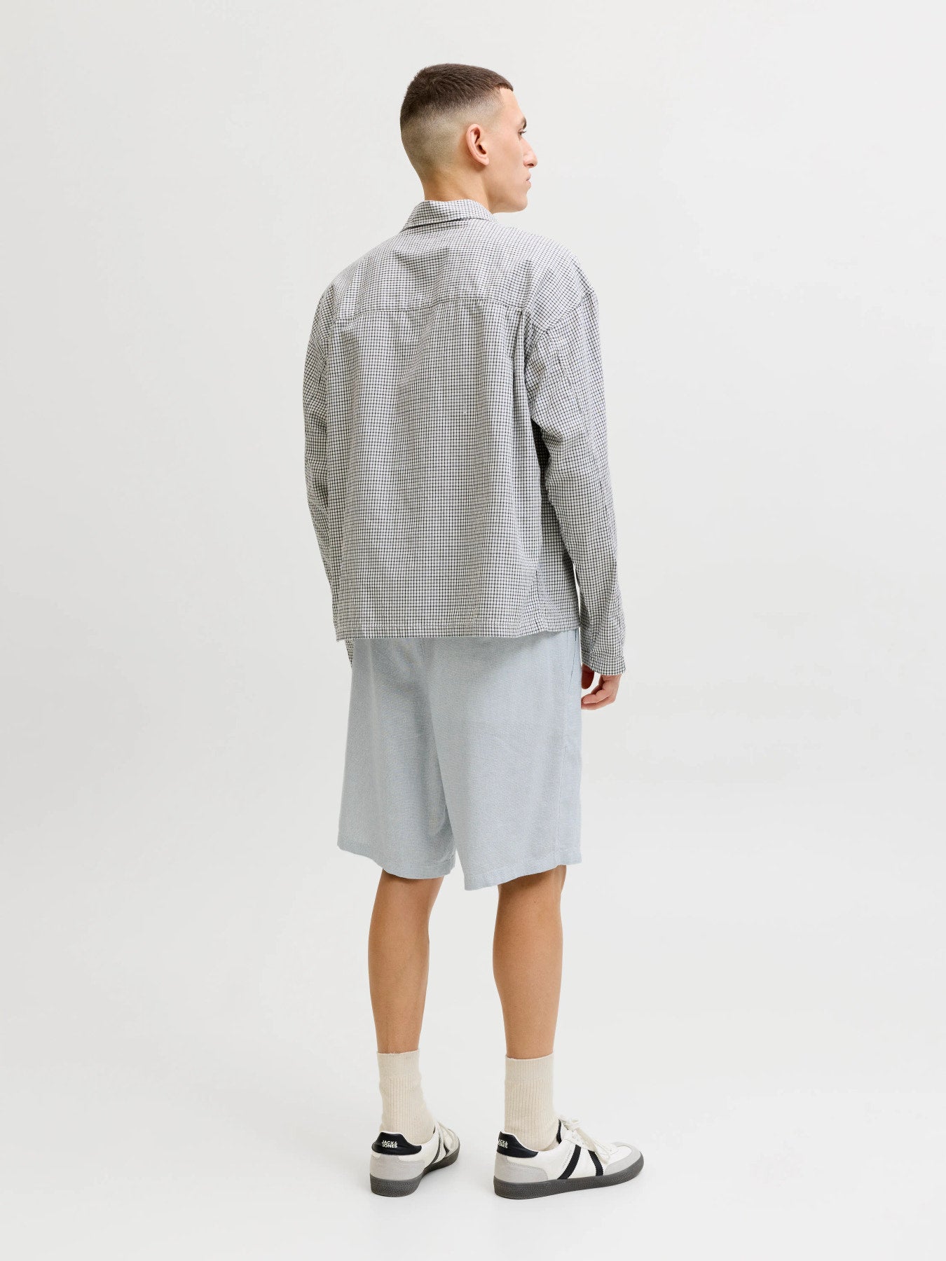 JPSTACE MYKONOS LINEN BLEND SHORTS REG
