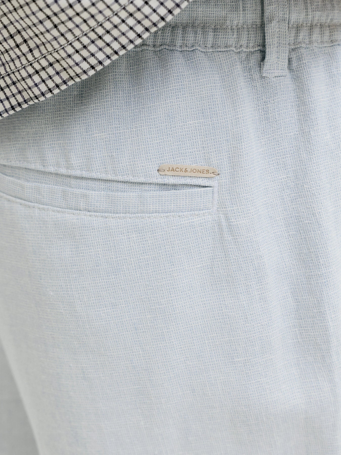 JPSTACE MYKONOS LINEN BLEND SHORTS REG